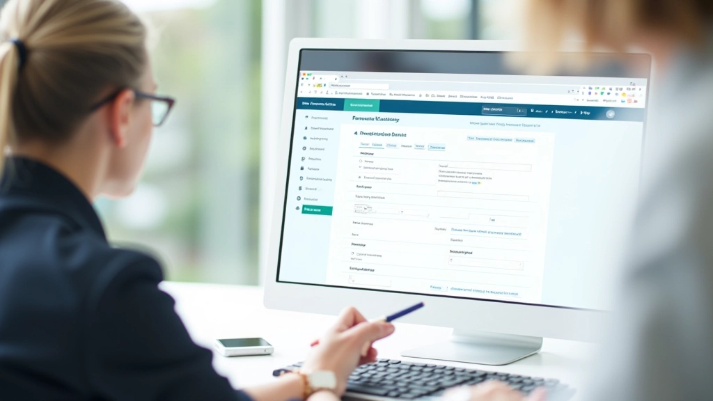 Interface du site impots.gouv.fr avec navigation et formulaires
